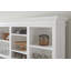 Bibliothèque de rangement H 86,61 po x l 57,09 po
