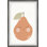 Berglund Sleepy Pear Framed Print