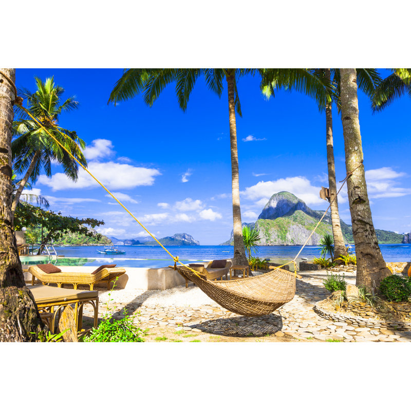 El Nido Island by Freeartist - Wrapped Canvas Print, 20cm H x 30cm W