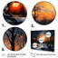 Winters Camping Glow I - paysages, reproduction sur toile-762156030-762156026