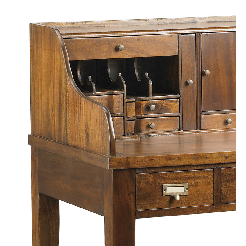 Flamingo Solid Wood Base Writing Desk