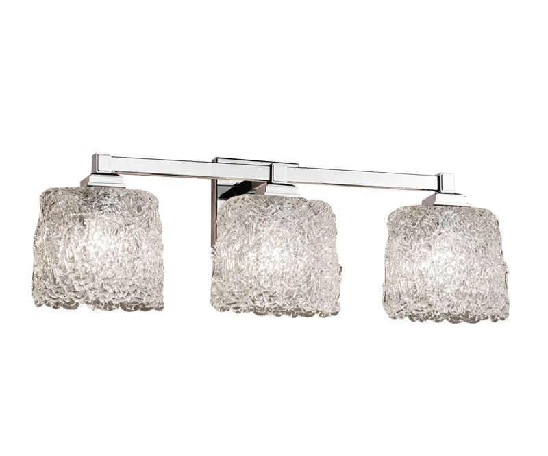 Leroux 3 - Light Dimmable Vanity Light, Brushed Nickel