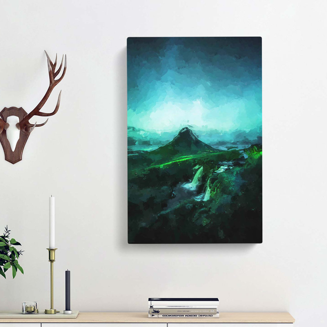 Waterfalls - Wrapped Canvas Print