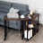 Ercan L-Shaped Metal Base Writing Desk-983651945