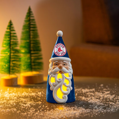 Boston Red Sox Santa LED Statuary, 8"