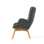 Charmant ensemble de chaises Mid-Century avec structure en bois et pieds élégants