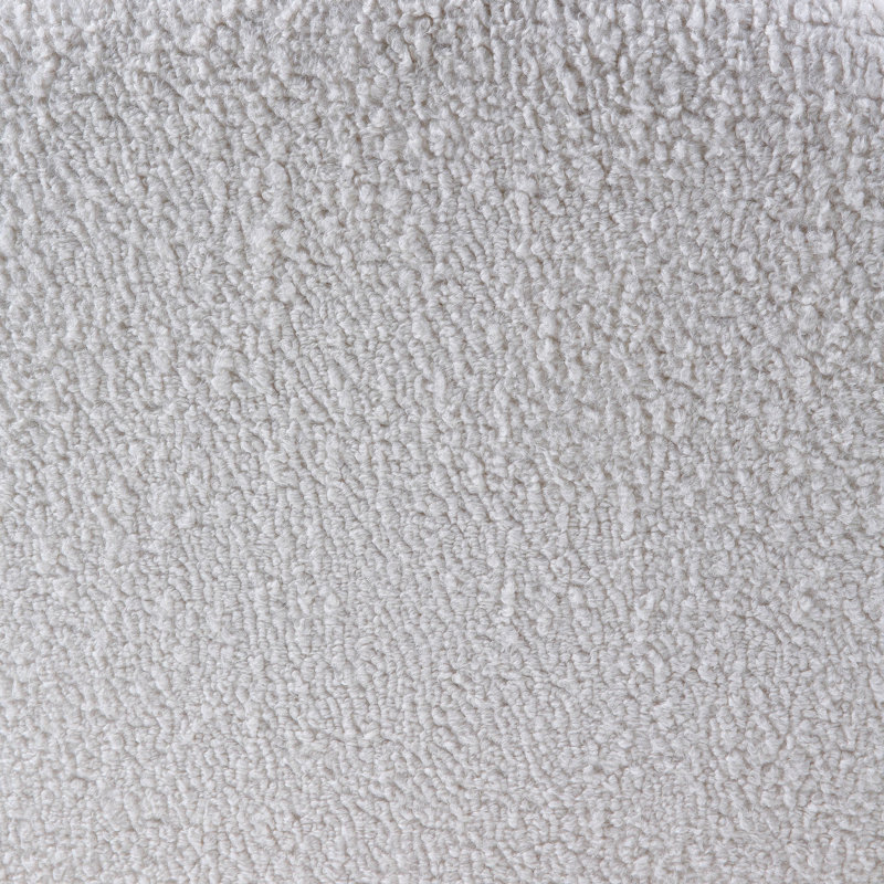 Fauteuil d'appoint en sherpa blanc