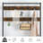 Aarran Hall Tree with Shoe Storage and 9 Hooks,Shoe and Coat Rack