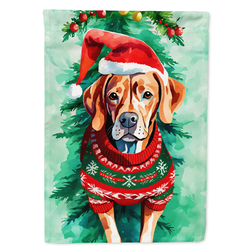 Double Sided Polyester Christmas, 40'' H x 28'' W