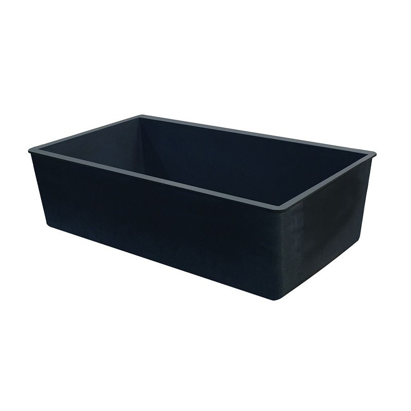 Évier de cuisine encastrable L 29-49 / 64 po x l 17-61 / 64 po Zero, Gris