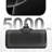  Portable Charger, 5000mAh Power Bank with Foldable USB-C Plug, 22.5W Mini Charger Battery Pack Compatible with iPhone 15 to 17, Black