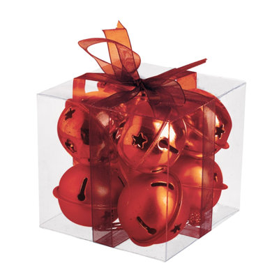 Hanging Red Bells Set