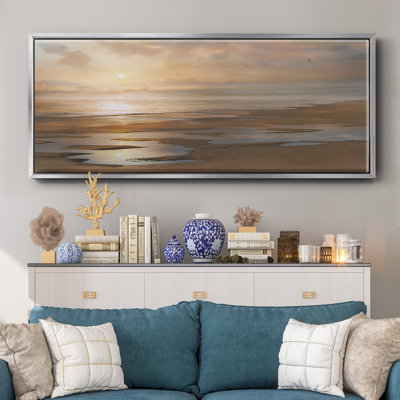Approaching Dusk- Framed Canvas