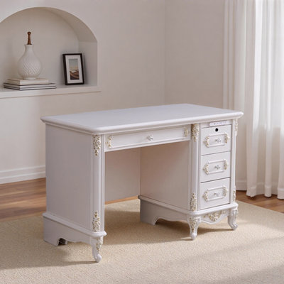 Bureau d'écriture avec rangement rétro
