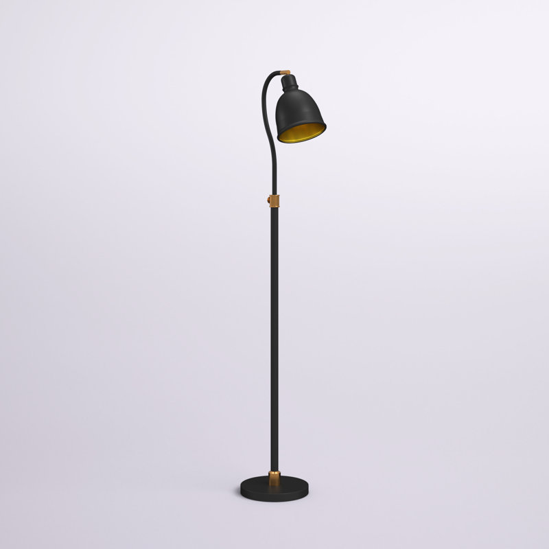 Lampe sur pied 68 "Vincent Vincent, Bronze noirci
