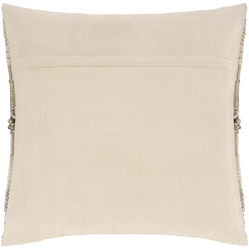 Lorens Embroidered Reversible Pillow Cover