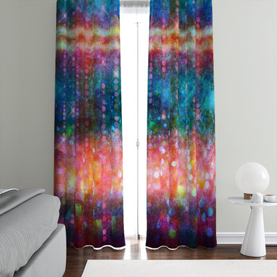 Semi Sheer Curtain Pair