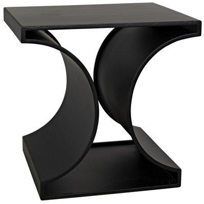 Alec Steel Top End Table
