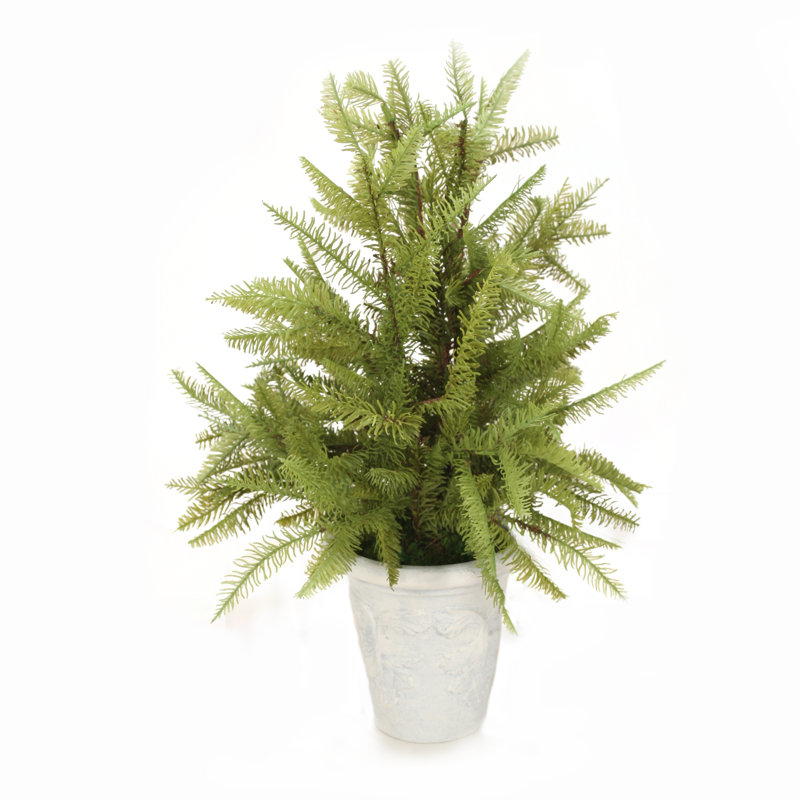 Arbre de conifère artificiel 23 "en pot