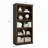 5 Tier Bookcase, Farmhouse Book Shelf with Storage Open Display Bookshelves, 67.4" Tall Book Case Wooden 5 Shelf Bookcase Home Decor Furniture for Home Office, Living Room, Bed Room,67.4" H x 31.4" W x 12.7" D-571157581-571157591
