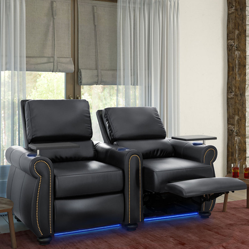 Siège de cinéma inclinable Stallion XL200 (rangée de 2), Minuit classique