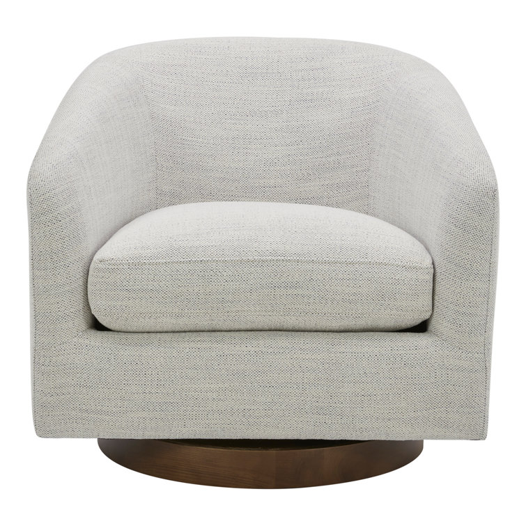 Johanna Upholstered Swivel Armchair