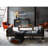 Vollmer U-Shaped Console Table-895661659-868093405