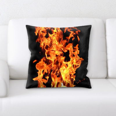 Larsen Fire Throw Pillow
