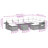 Vidaxl Garden Sofa Set -114311253