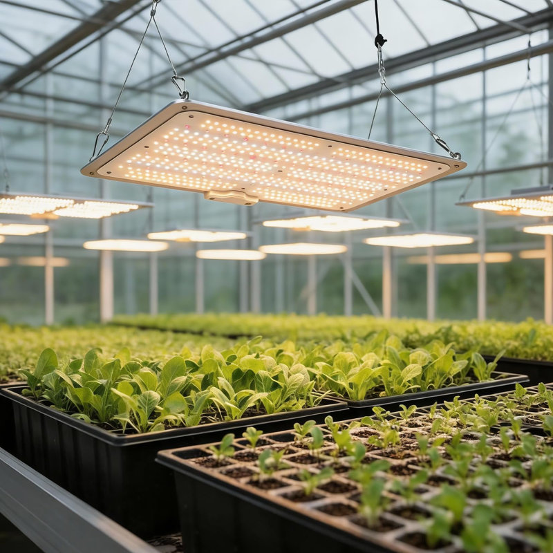 Lumière à DEL 150W à spectre complet avec lumière rouge et infrarouge, lumière quantique à intensité variable pour plantes d'intérieur