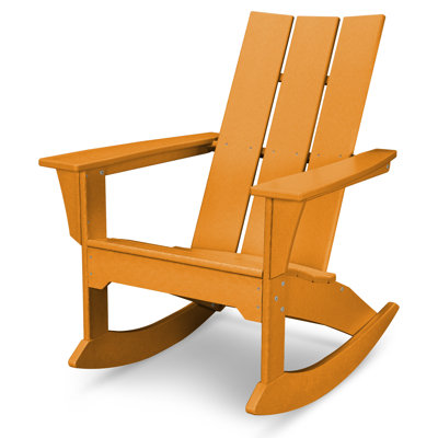 POLYWOOD® Modern Rocking Adirondack Chair