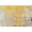 Abstract Area Rug in Gold/Charcoal