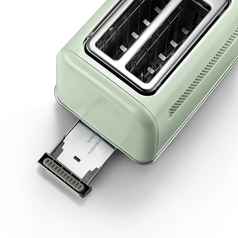 Buydeem 2-Slice Toaster, Celadon Green