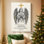 «Eve of Pearled Sleigh», toile tendue avec châssis de qualité supérieure