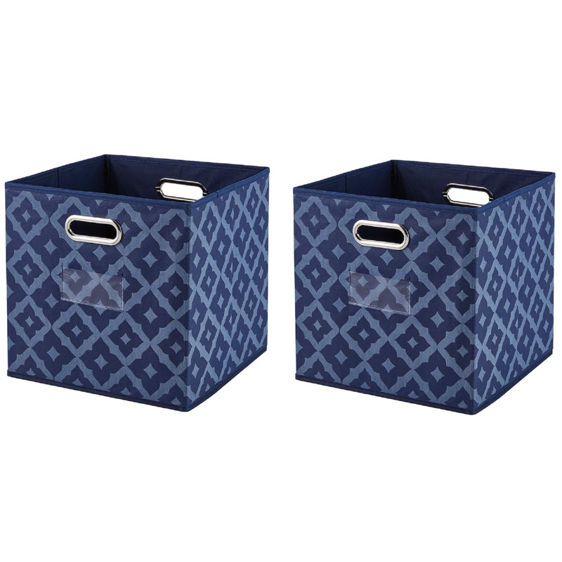 Bac en carton, Bleu marine