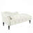 Aijia 60.6" Velvet Chaise Lounge Buttons Tufted Nailhead Trimmed Solid Wood Legs With 1 Pillow-2011009877