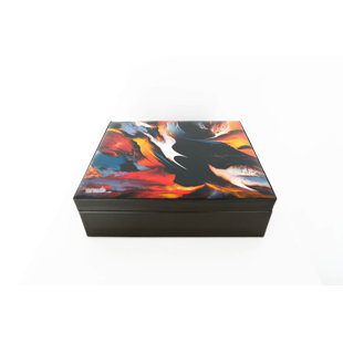 LUXURY ART IN A BOX Decorative Bin