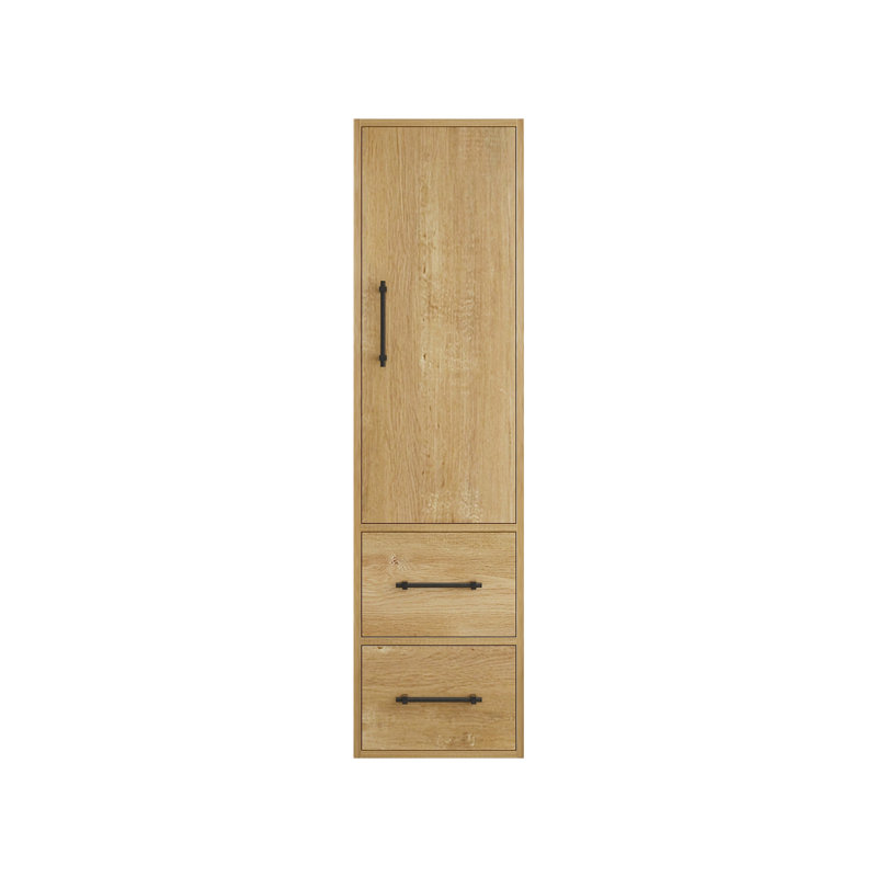 Armoire murale 16 po, Chêne