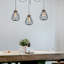 Luminaire suspendu géométrique à 3 lumières Devize