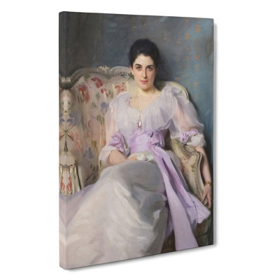 Lady Agnew Of Lochnaw by John Singer Sargent - Wrapped Canvas Painting