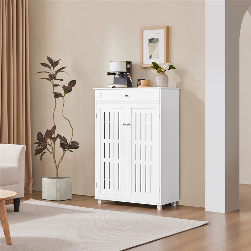  18 Pair Shoe Storage, White