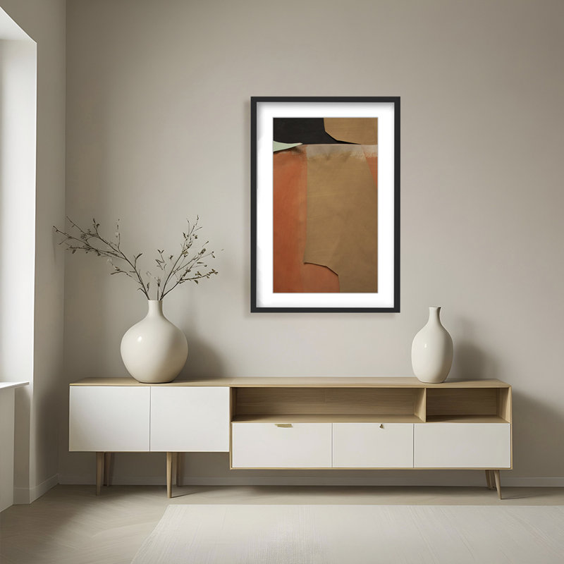 Harmony In Abstraction: Gai, 30" H x 24" W