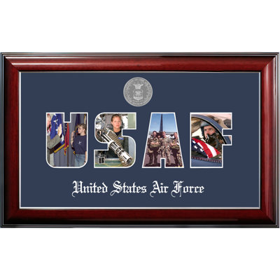 Blue Collage Picture Frame