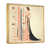 Cadre flottant doré