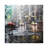 Manhattan Red Umbrella by Mark Lague - Wrapped Canvas Print-2003520077