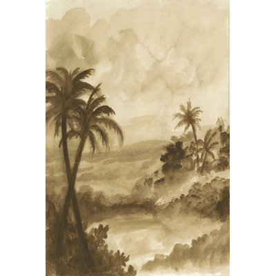British Tropics I - Wrapped Canvas Print