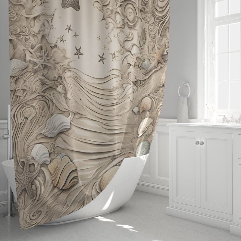 Rideau de douche Tolland, L 70 po x L 93 po