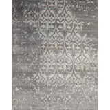 Contemporary One-of-a-Kind Rectangle 7'11" X 9'8" Hand Knotted Area Rug