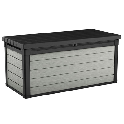 Denali 150 Gallon Durable Resin Outdoor Storage and Organization Deck Box Ideal For Patio