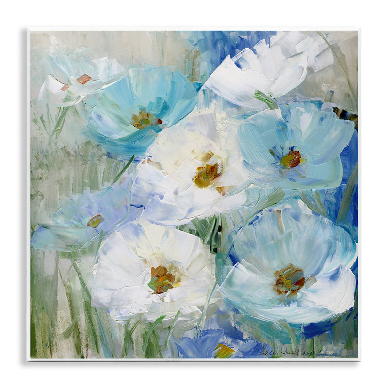 "Blue Spring Poppies" par Sally Swatland